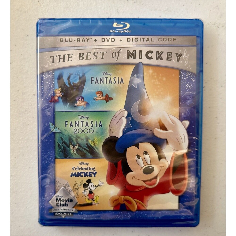 Disney The Best of Mickey: Fantasia/Fantasia 2000/Celebrating Mickey...
